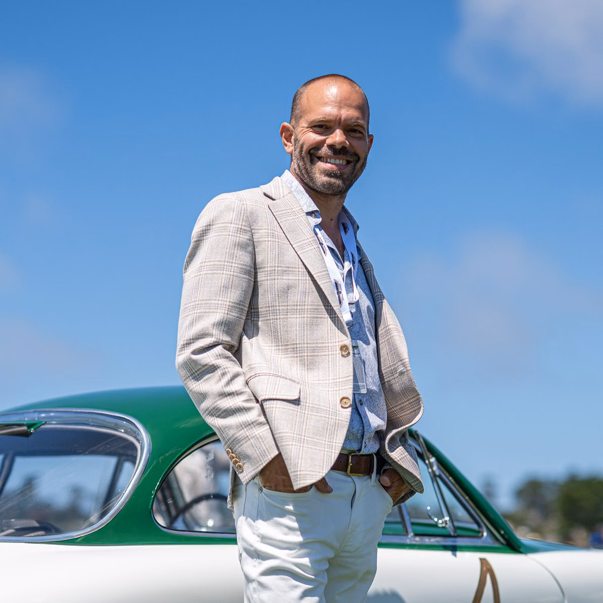 Michael Kahn at the Concours d'Elegance
