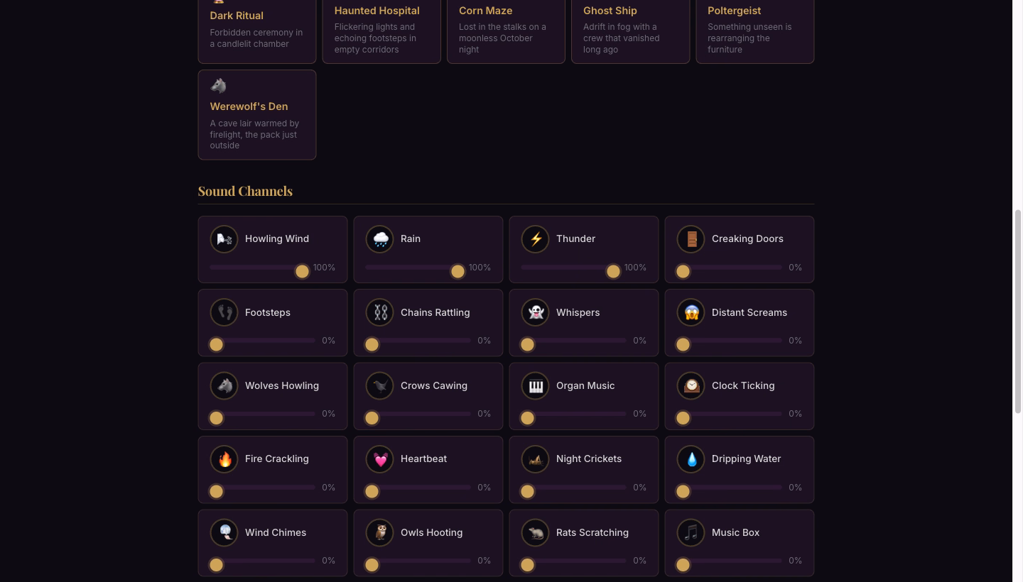 Hallowmix.com | Seasonal Content Site With 14 Interactive Tools screenshot