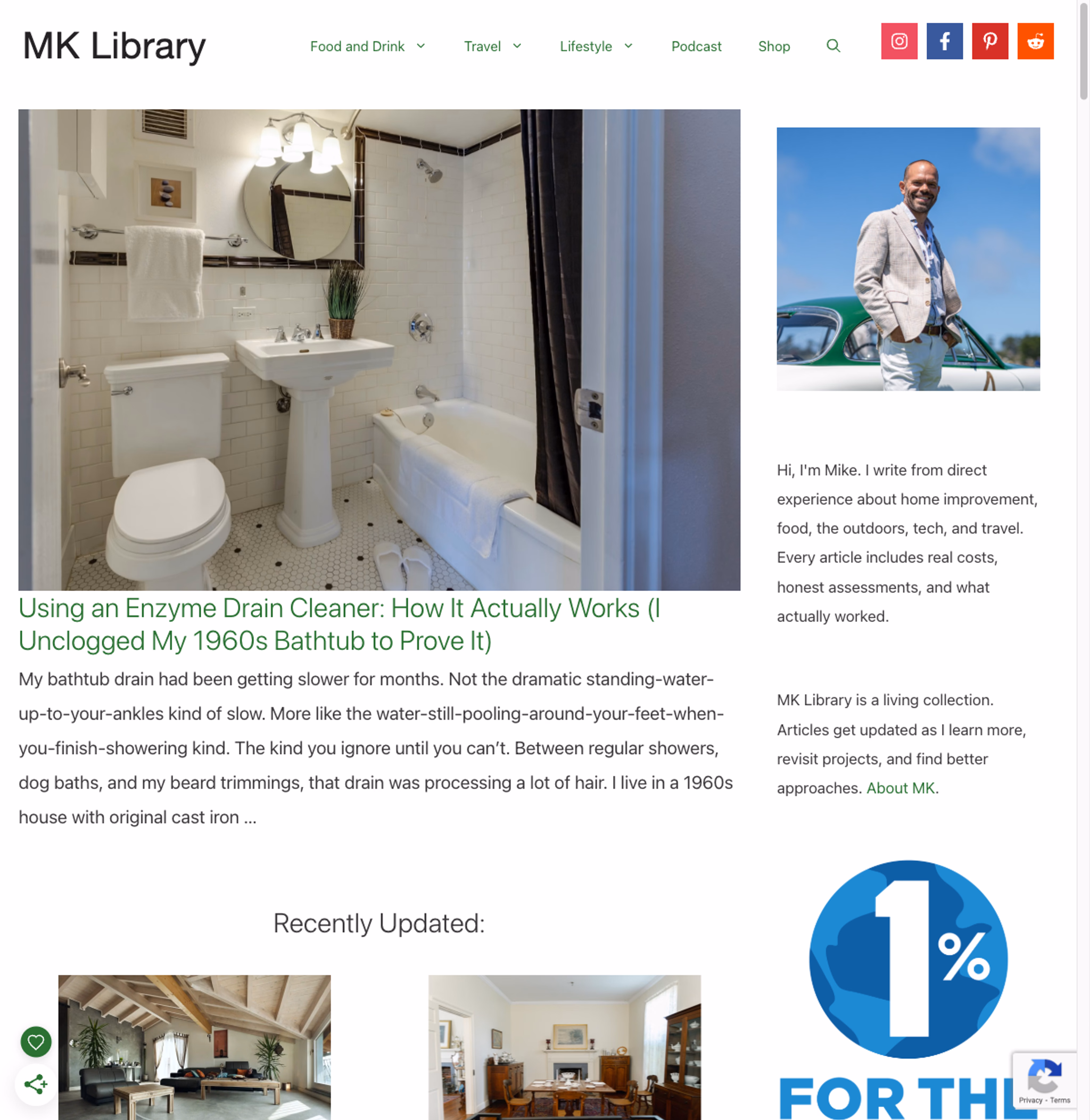 MK Library | Lifestyle Content Website project thumbnail
